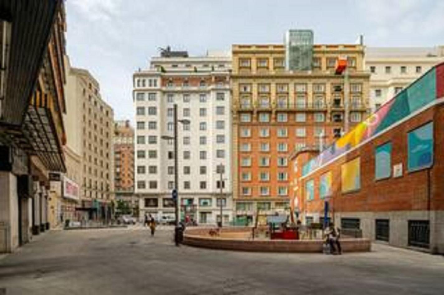 Apartamento Unico En Gran Via Apartman Madrid Kültér fotó